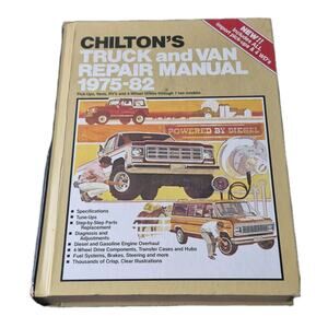 Chilton's Truck & Van Repair Manual 1975-82 HARDBACK #7150 Detailed 1338 pages
